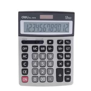 DELI E1616 CORE CALCULATOR 12 DIGITS DELI E1616 CORE CALCULATOR 12 DIGITS