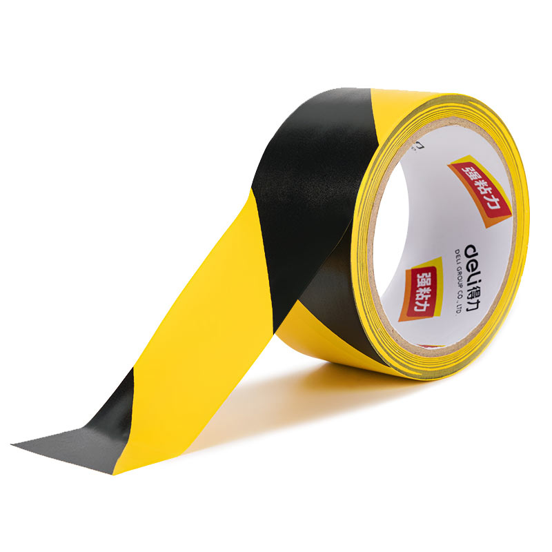 DELI 33770 WARNING TAPE 48mm x 20yards BLK/YLW DELI 33770 WARNING TAPE 48mm x 20yards BLK/YLW