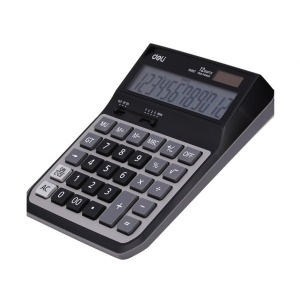 DELI M007 POWER CALCULATOR 12-DIGITS DELI M007 POWER CALCULATOR 12-DIGITS