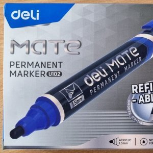 DELI U10230 PERM MATE REFIL MKR BLUE BULL DELI U10230 PERM MATE REFIL MKR BLUE BULL