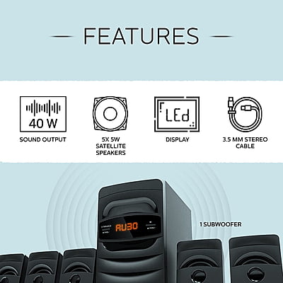 Philps Speaker 5.1 - SPA5128B