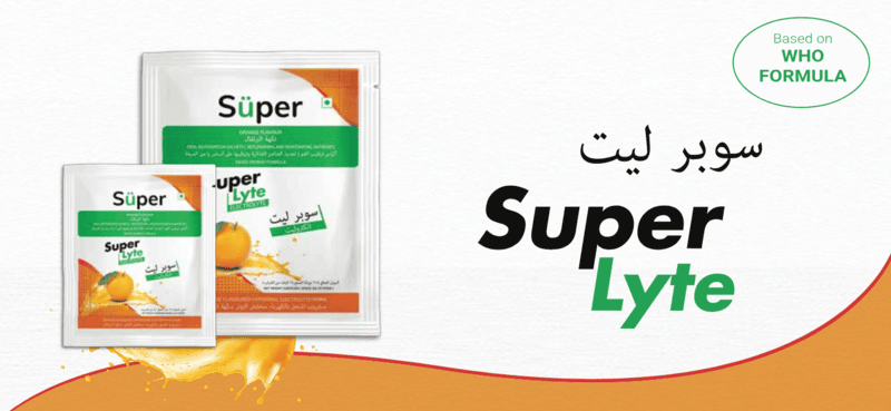 SuperLyte, Hydration drink, Oral Rehydration Sache