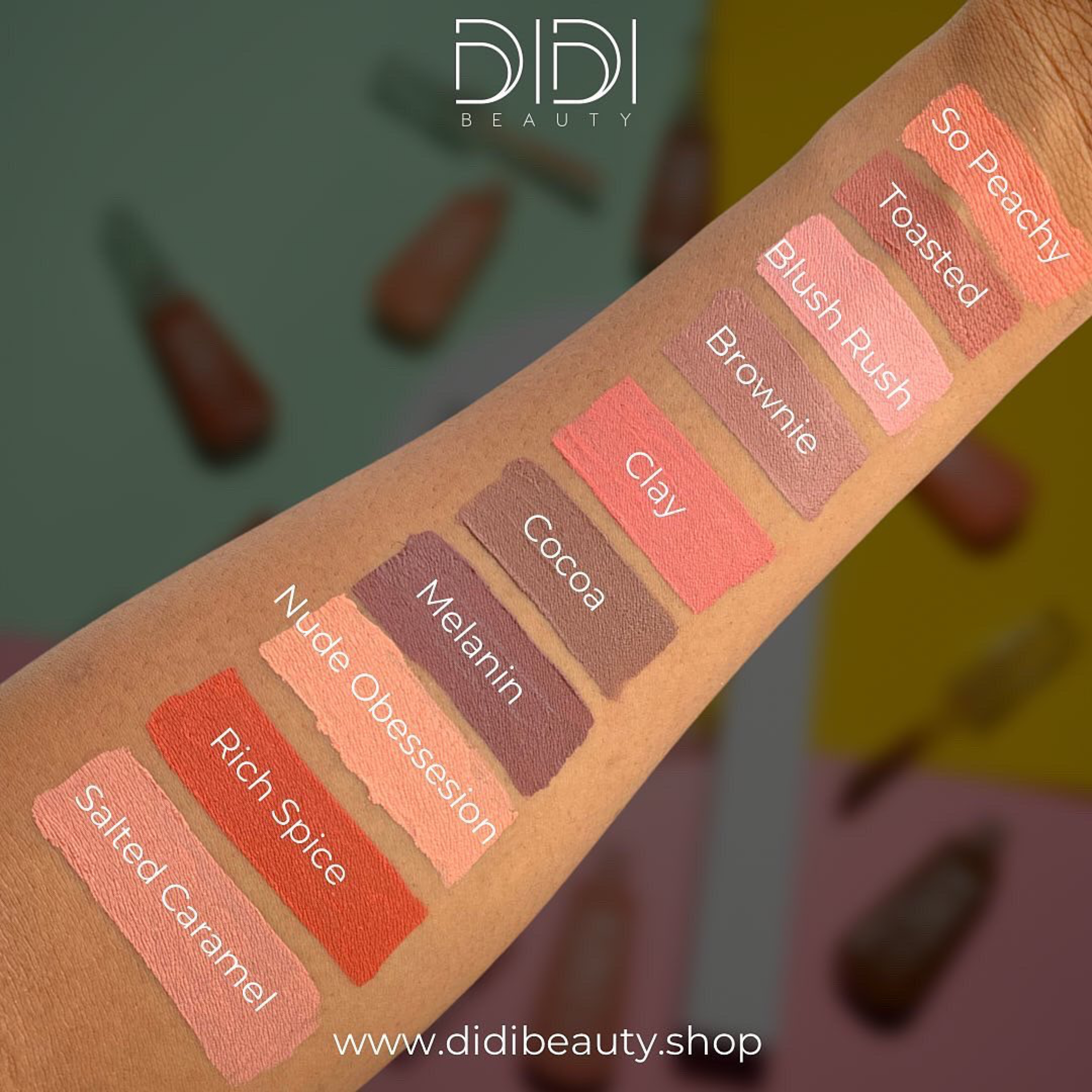 Didi Beauty Matte Lipstain/Liquid Lipstick-