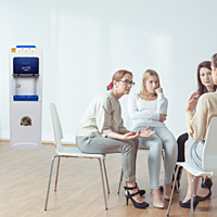 Atlantis Prime water dispenser with cooling cabinet, ideal for large families.
