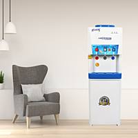 Modern touchless water dispenser with air press buttons suitable for Homes, Office and Cafe.
