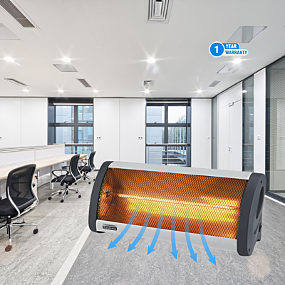 Quickly heat your space with the Padmini Carbon Heater Diva and its efficient heating technology. Quickly heat your space with the Padmini Carbon Heater Diva and its efficient heating technology.