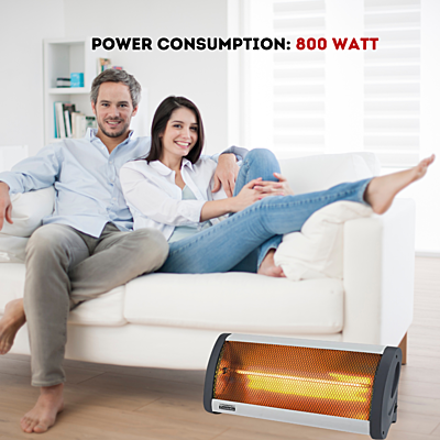 Energy-efficient Padmini Carbon Heater Diva 800 with 800 watts of power. Energy-efficient Padmini Carbon Heater Diva 800 with 800 watts of power.