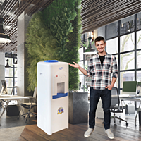 Perfect for home or office, the Atlantis One Water Dispenser provides hot, cold, and normal water Perfect for home or office, the Atlantis One Water Dispenser provides hot, cold, and normal water