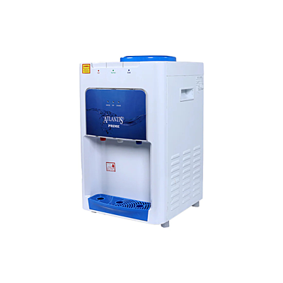 Side look of Atlantis Prime Countertop Water Cooler with Hot cold and normal water option Side look of Atlantis Prime Countertop Water Cooler with Hot cold and normal water option