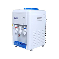 Side view of Atlantis Sky Table Top water dispenser with Hot cold and normal water option