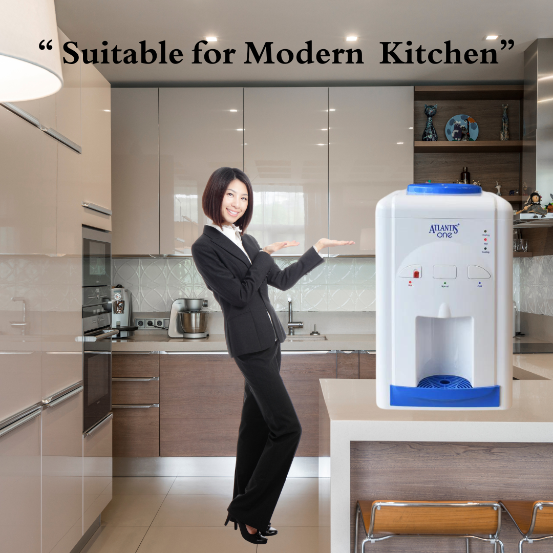 Suitable for Modern Kitchen: Atlantis One Table top water dispenser Suitable for Modern Kitchen: Atlantis One Table top water dispenser