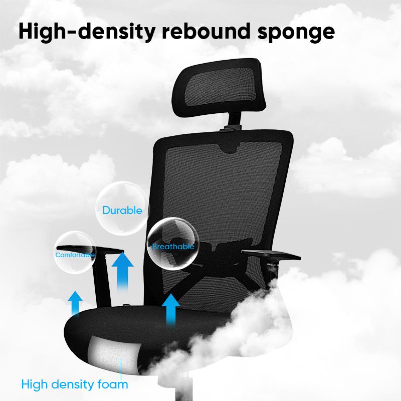 DELI E4510 EXECUTIVE H/BACK MESH CHAIR BIONIC DELI E4510 EXECUTIVE H/BACK MESH CHAIR BIONIC