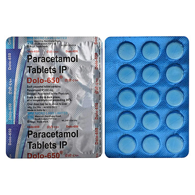 DOLO 650MG TAB 15`S DOLO 650MG TAB 15`S
