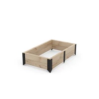 Double High Raised Planter Kit with Supports Double High Raised Planter Kit with Supports
