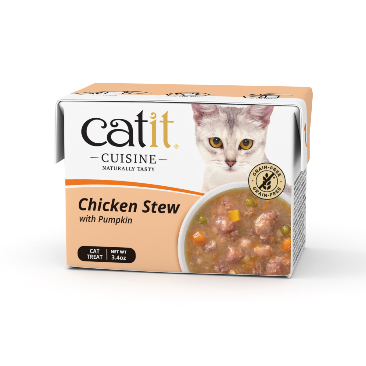 Catit Cuisine Chicken Stew with Pumpkin, 95 g Tetra