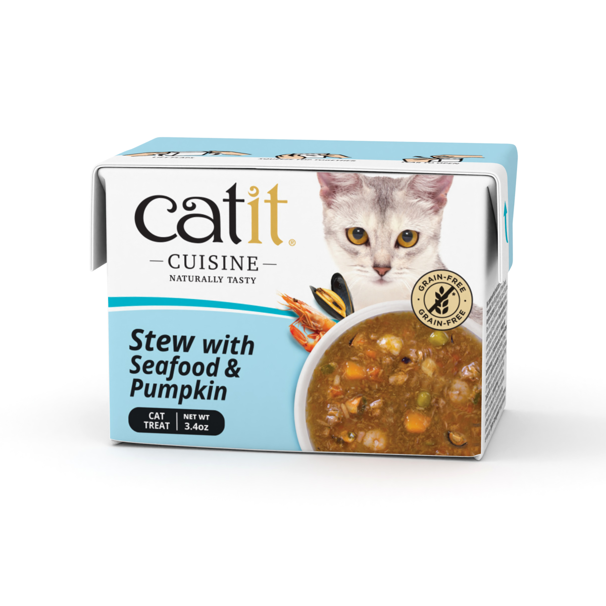 Catit Cuisine Seafood Stew with Pumpkin, 95 g Tetra