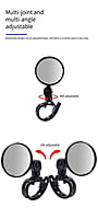 Mirror for Rearview Soldier Mirror for Rearview Soldier