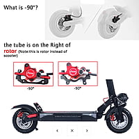 Zoom Hydraulic Brake Kit With Sensor Black Zoom Hydraulic Brake Kit With Sensor Black
