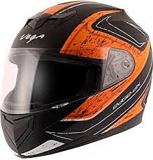 VEGA EDGE DX PASSION GR DULL BLACK/ORANGE (L)