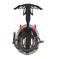 Helmet (White) with front & rear lights Rechargeable Helmet (White) with front & rear lights Rechargeable