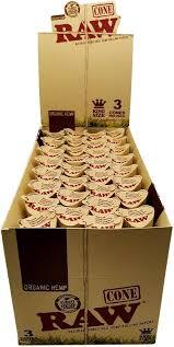 Raw cones king size 3 pack Raw cones king size 3 pack