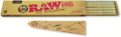 raw cone lean 20 pack raw cone lean 20 pack