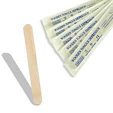 Tounge Depressor  Single Sterile Wooden - GENERAL