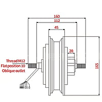 Motor 48V 1500W