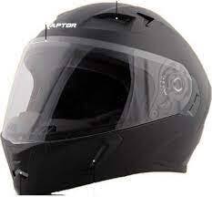 STEELBIRD SBA-21 RAPTOR GLOSSY BLACK C/V (L)