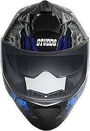 STUDDS DRIFTER D3 MATT BLACK/GREY N1 BLUE D/V (M)