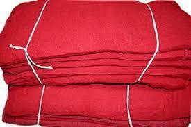 Toallas Comerciales Algodón Rojo Bolsa Toallas Comerciales Algodón Rojo Bolsa