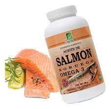 All Nature Aceite de Salmón Noruego Omega 3 300 Cápsulas