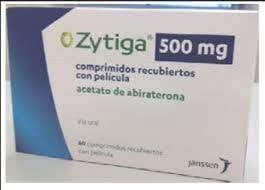 ZYTIGA 500 MG C/ 60 TABLETAS. Abiraterona ZYTIGA 500 MG C/ 60 TABLETAS. Abiraterona
