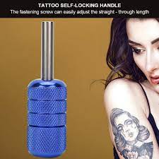 Tattoo Grip Self-Locking, Agarre De Tatuaje Máquina De Tatuaje De Aleación Grip Tattoo Agarre De Máquina For Artículos Para Tatuajes Supplies Body Art Tools