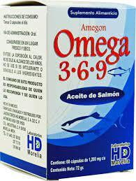 AMEGON OMEGA 3 6 Y 9 CAP C/60 1200 MG