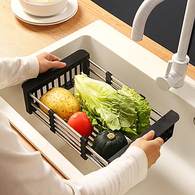 Retractable Drain Rack
