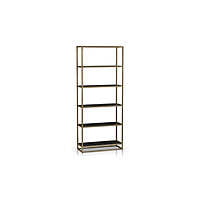 Amanda Bookshelf In Golden Color Amanda Bookshelf In Golden Color