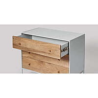 David Chest Of Drawers In White David Chest Of Drawers In White