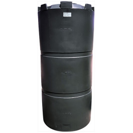 Snyder Industries 300 Gallon Black Vertical Water Tank Snyder Industries 300 Gallon Black Vertical Water Tank