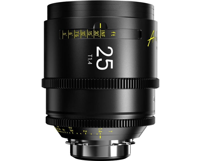 DZOFILM Arles 25mm FF/VV Prime Cine Lens (PL mount,feet)