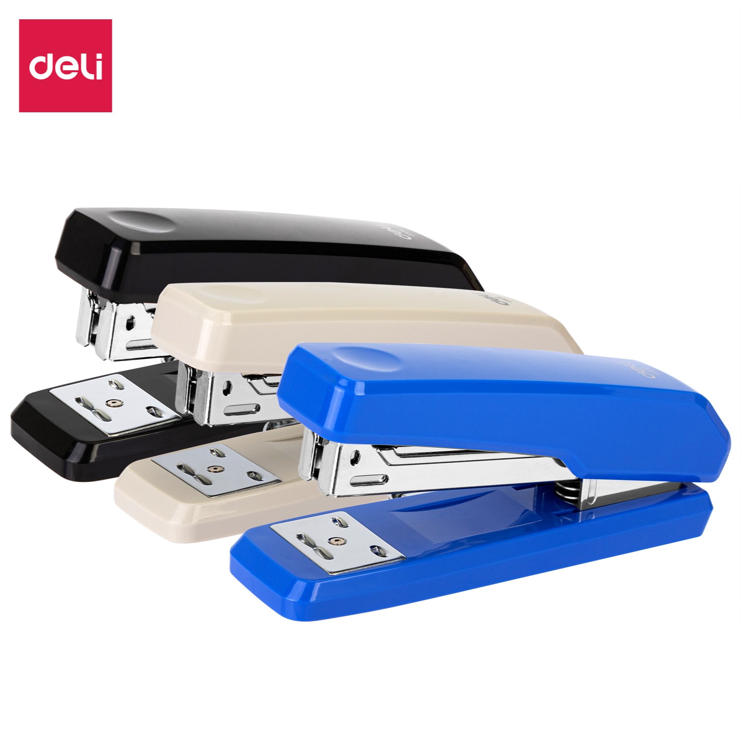 DELI E0326 STAPLER, with Integrated Side StapleRemover