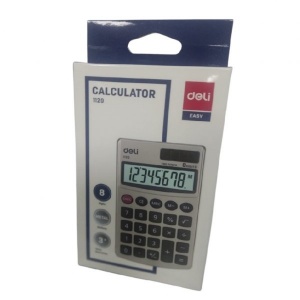 DELI EASY E1120 POCKET CALCULATOR 8DIGIT DELI EASY E1120 POCKET CALCULATOR 8DIGIT