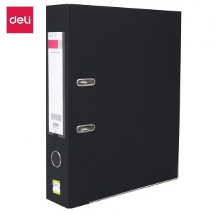 DELI PVC BOX FILE 39596FC - BLACK DELI PVC BOX FILE 39596FC - BLACK