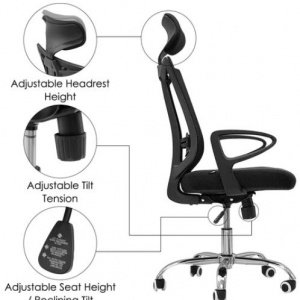 DELI E4511 EXECUTIVE H/BACK MESH CHAIR DELI E4511 EXECUTIVE H/BACK MESH CHAIR