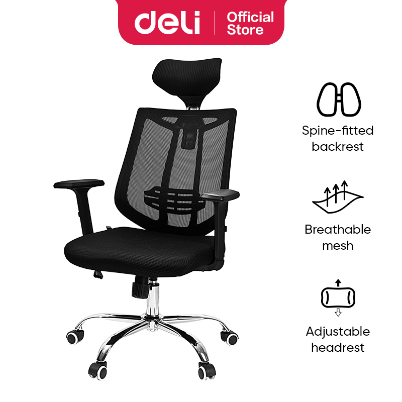DELI E4512 (4905) H/BACK MESH CHAIR