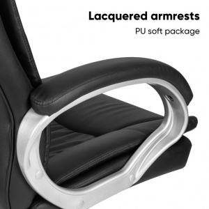 DELI E4524 EXECUTIVE HIGHBACK LEATHER CHAIR DELI E4524 EXECUTIVE HIGHBACK LEATHER CHAIR