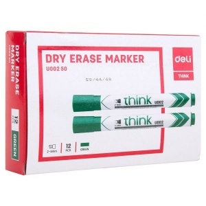 DELI U00250 WHITEBOARD MARKER GREEN CHI DELI U00250 WHITEBOARD MARKER GREEN CHI