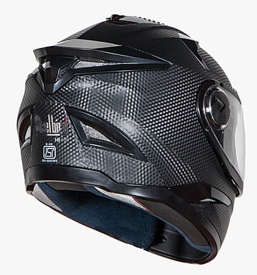 STEELBIRD SBH-17 ROBOT DASHING BLACK C/V (L)