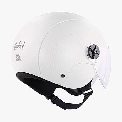 STEELBIRD REX DASHING WHITE C/V (M)