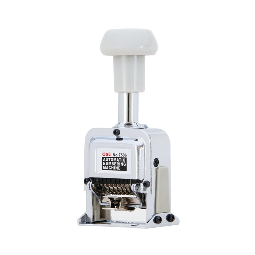 DELI 7506 STEEL NUMBERING MACHINE 6 DGT